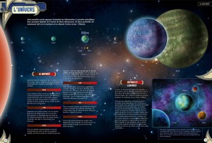 Double page d'introduction de l'univers