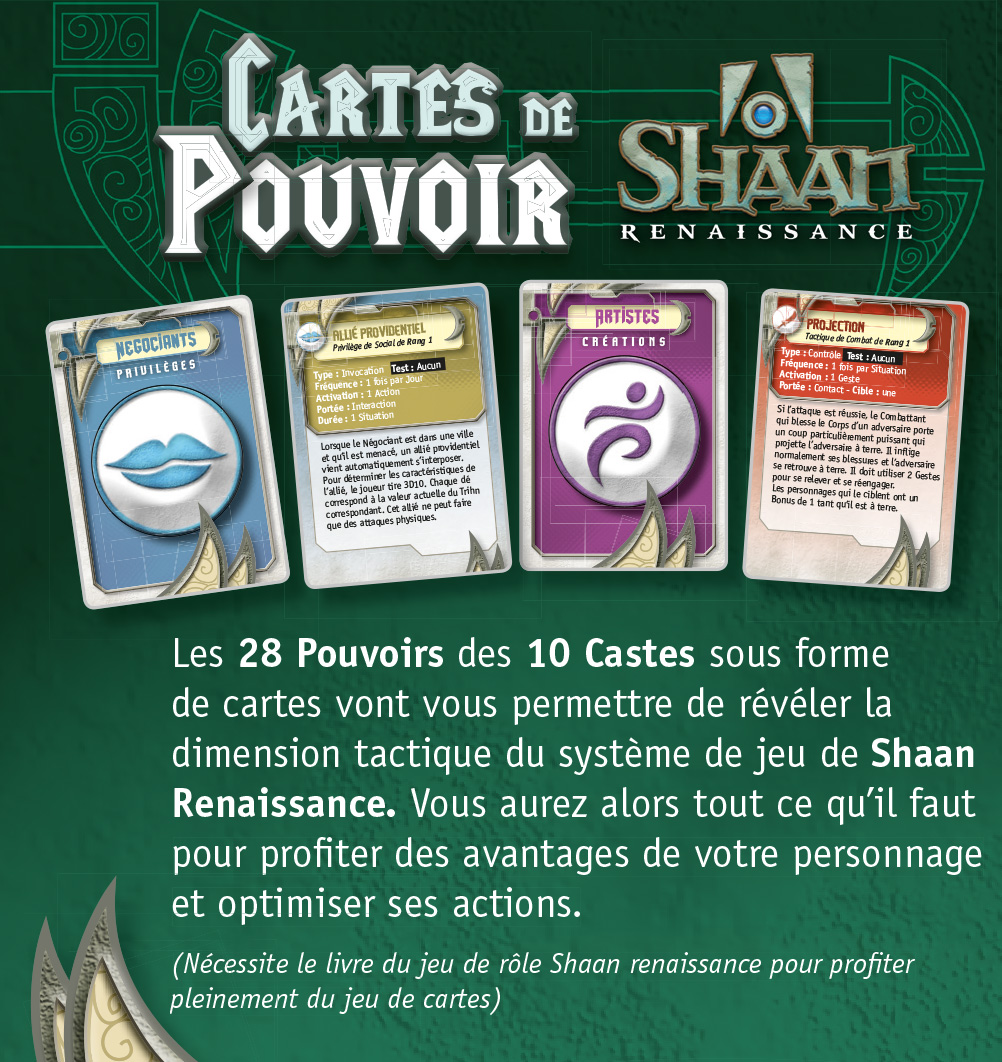 Lot Shaan [Jeux de rôle / 1ère édition